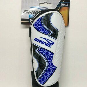 New Kids Shin Guards Soccer Size Small Brine DT-Pro Soccer for up to 4'7" Height
